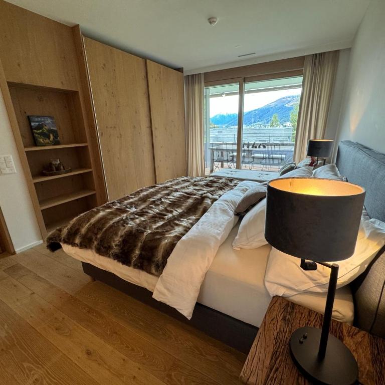 Alpine Luxury Apartment Davos with Spa Access to 5 Star Hotel - Apartment mit 2 Schlafzimmern - 69