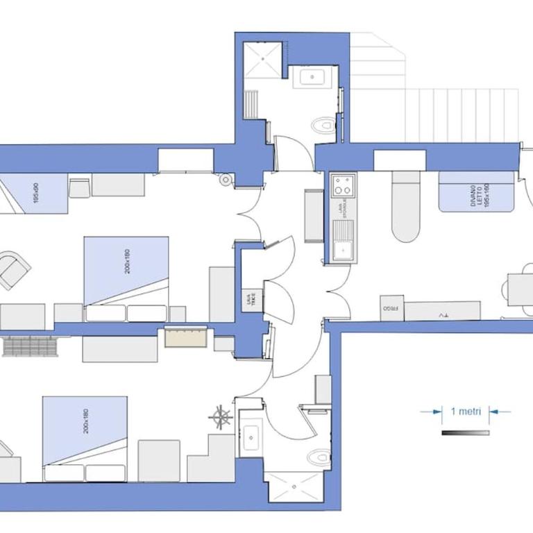 Rosa dei Venti - Central Park Torino - Appartamento con 2 Camere da Letto - 4