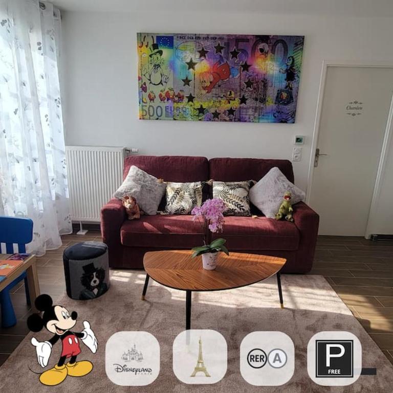 COSY F2 Proche Disneyland Paris - Appartamento con 1 Camera da Letto - 1