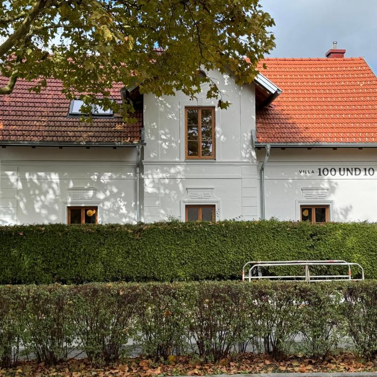 Zentral - Gartenblick - Netflix - Waschmaschine - Deluxe Apartment mit 1 Schlafzimmer und Gartenblick - 10