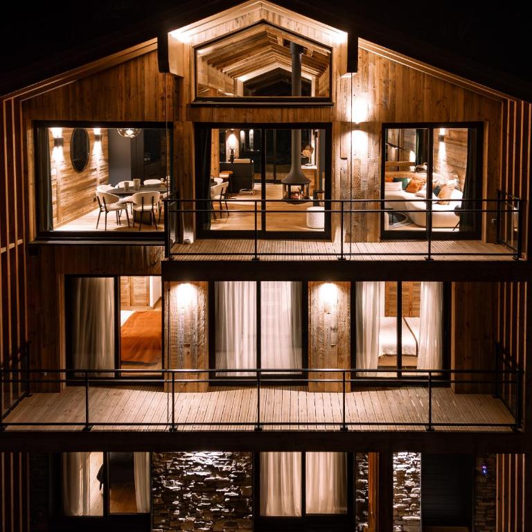Chalet de luxe à La Plagne avec SPA, accès direct aux pistes - FR-1-755-23 - Chalet - 3