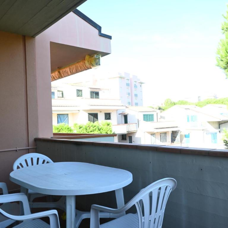 M328 - Marcelli, bilocale con vista mare - Appartamento con 1 Camera da Letto - 1