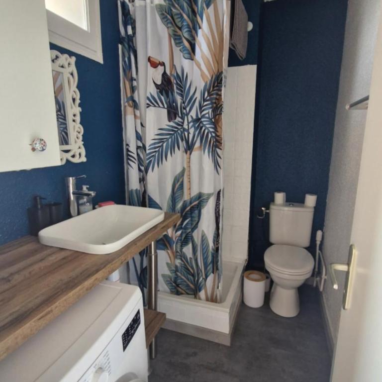 Le Corail Grand studio Vue mer avec loggia - Plage et port à 5 min à pied - parking privatif - Draps et ménage inclus - Apartment with Sea View - 12