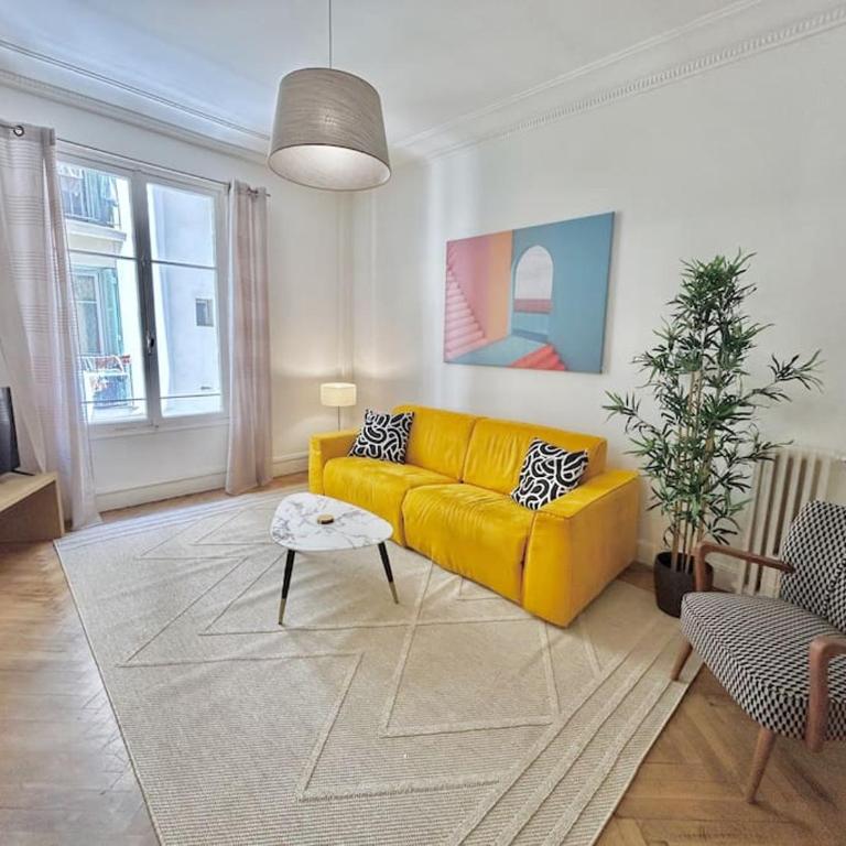 Charmant 3P en centre ville, spacieux et calme - Appartement 2 Chambres - 10
