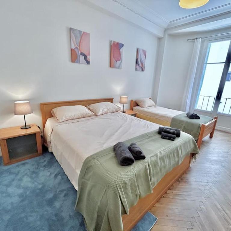 Charmant 3P en centre ville, spacieux et calme - Appartement 2 Chambres - 16