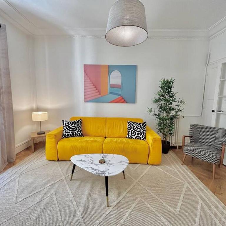 Charmant 3P en centre ville, spacieux et calme - Appartement 2 Chambres - 20