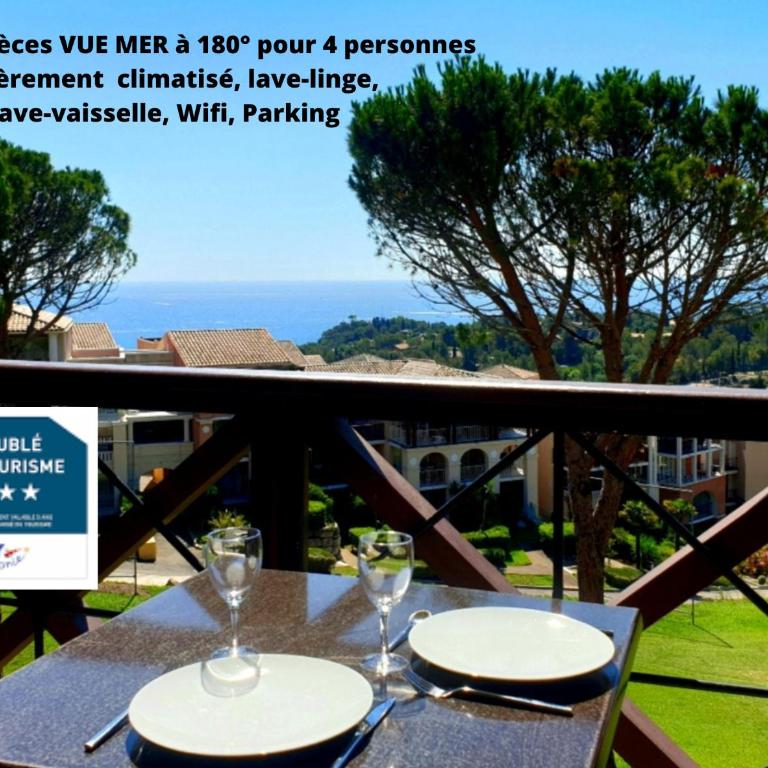 Nid d'Azur à Cap Esterel - Côte d'Azur - VUE MER - Climatisé - Piscines - Appartement 1 Chambre - 14