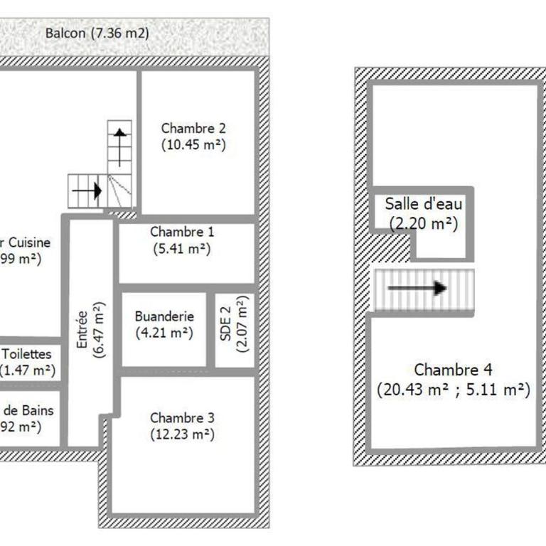 Charmant appartement 4 pièces au cœur des Gets avec balcon et parking - FR-1-598-82 - Apartment (8 Adults) - 14