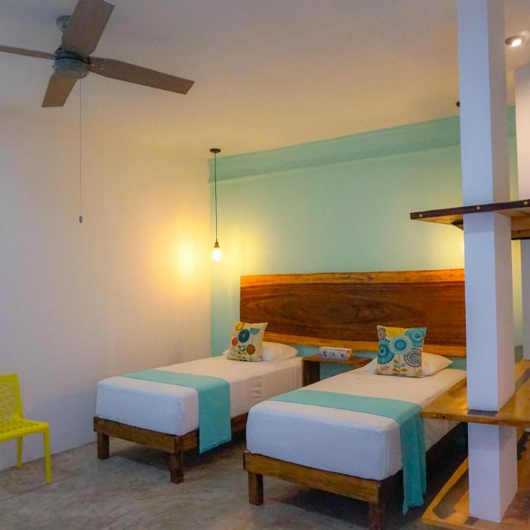 Les Suites Calle 2 by Galian - 350m from ADO bus terminal - Habitación Doble Deluxe - 2 camas - 3