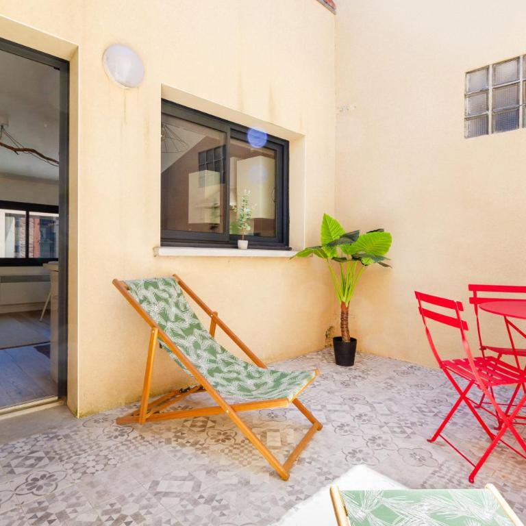 Chaleureux T2 centre ville au calme et patio - Appartamento con 1 Camera da Letto - 14