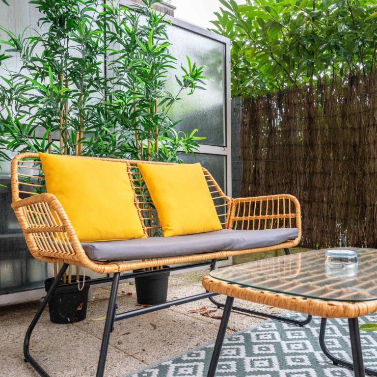Disneyland-Charmant appartement 8 personnes-Terrasse-Gare-Parking - Appartement 2 Chambres - 43
