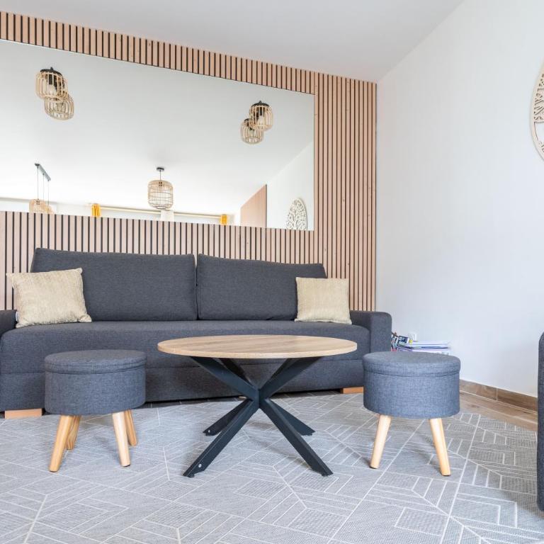 Disneyland-Charmant appartement 8 personnes-Terrasse-Gare-Parking - Appartement 2 Chambres - 28