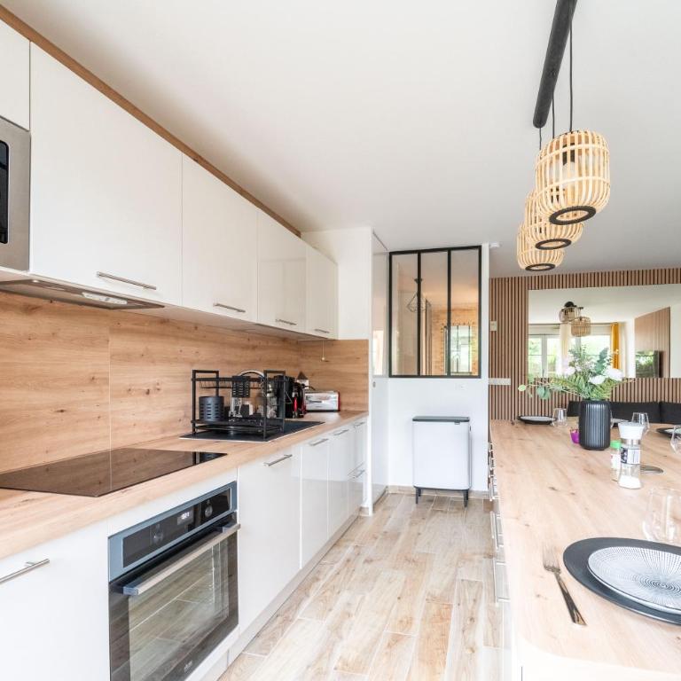 Disneyland-Charmant appartement 8 personnes-Terrasse-Gare-Parking - Appartement 2 Chambres - 23
