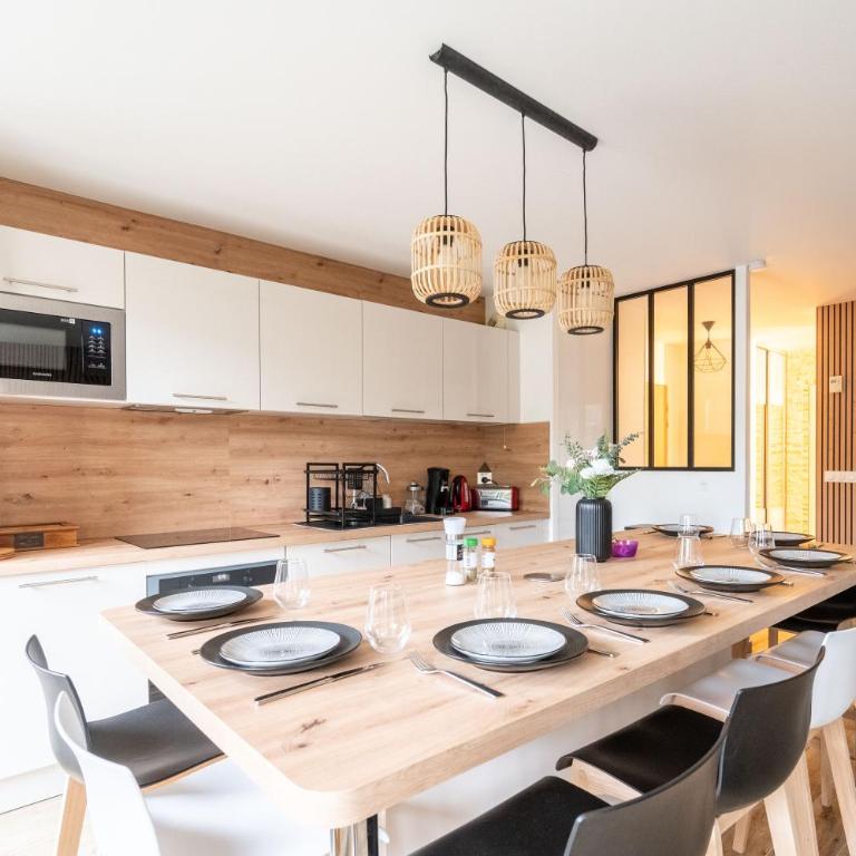 Disneyland-Charmant appartement 8 personnes-Terrasse-Gare-Parking - Appartement 2 Chambres - 18