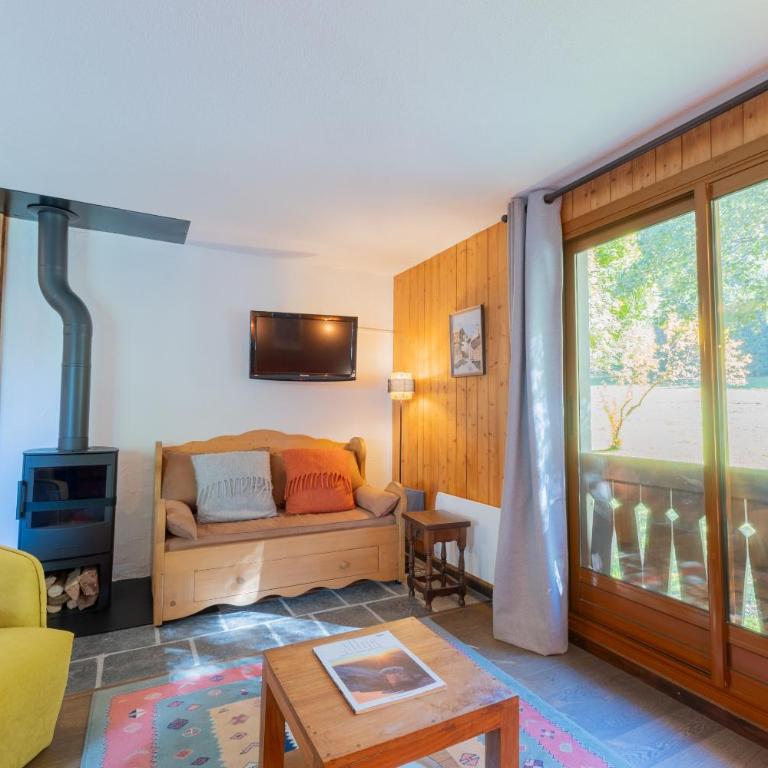 Appartement T4 familial à Chamonix, avec Parking et près des Grand Montets - Three-Bedroom Apartment with Mountain View - 18