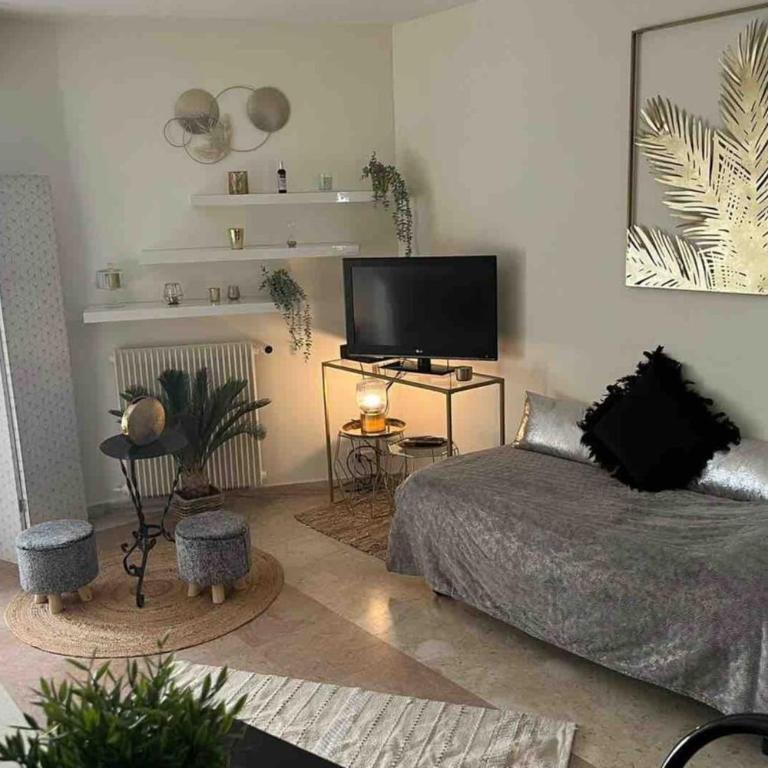 Cannes Croisette Studio 3 pers Cosy CLIM WIFI PKG - Studio - 7