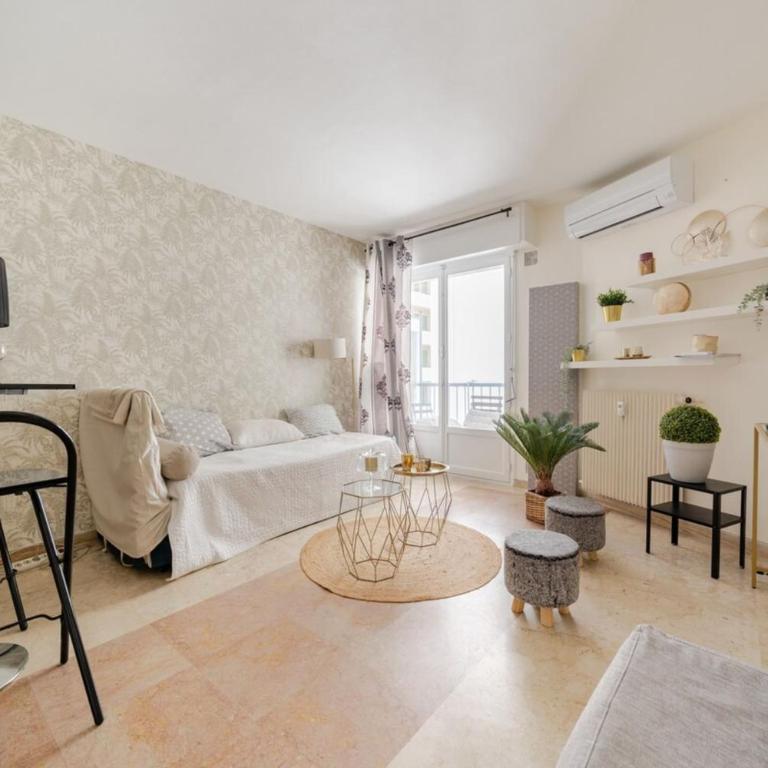 Cannes Croisette Studio 3 pers Cosy CLIM WIFI PKG - Studio - 2