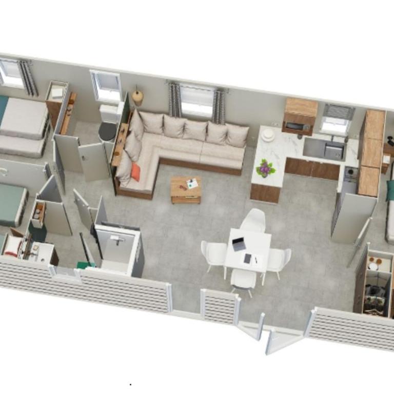 Mobil home 6 à 8 personnes SANS Fun Pass - Mobilheim - 6