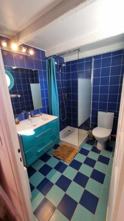 Maison sur la roche, vue mer exceptionnelle, quartier des peintres, calme, clim et wifi, parking privé, plages à pied - Casa con 1 dormitorio - 10