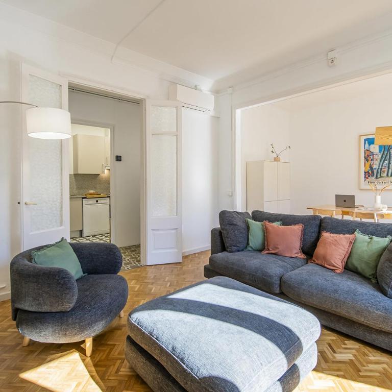 Cycle haven apt in Girona center - Apartamento de 3 dormitorios - 3