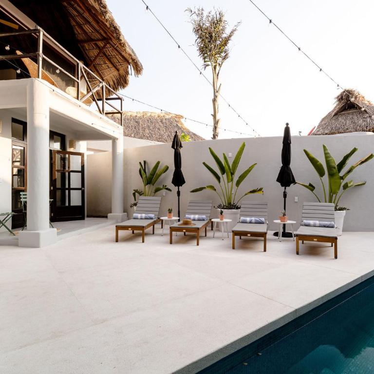 Casa Nopal-Private Pool, Chic, Steps from Beach - Villa de 2 dormitorios - 6