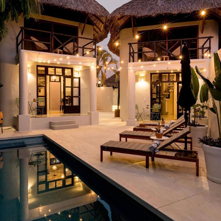 Casa Nopal-Private Pool, Chic, Steps from Beach - Villa de 2 dormitorios - 39