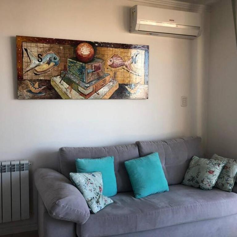 Depto de lujo con cochera y piscina sobre Bv Gálvez - Apartamento de 1 dormitorio - 12
