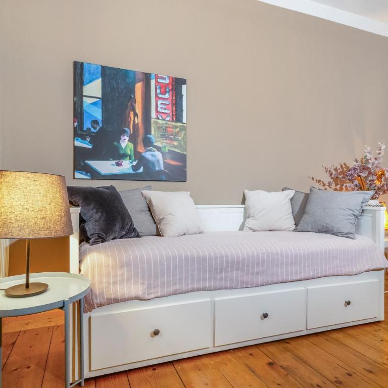 Gartenblick - Netflix - Free Parking - Waschmaschine - Zentral - Villa - Deluxe Apartment mit 1 Schlafzimmer und Gartenblick - 10