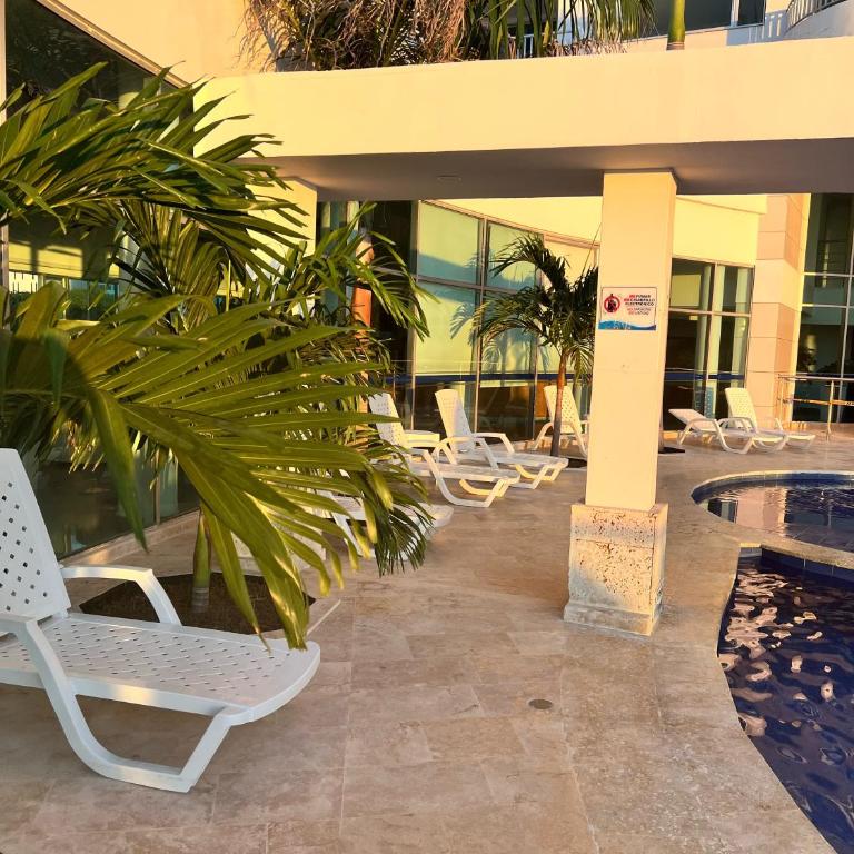 Apartmento con vista al mar, Palmeto - Apartamento de 1 dormitorio - 9