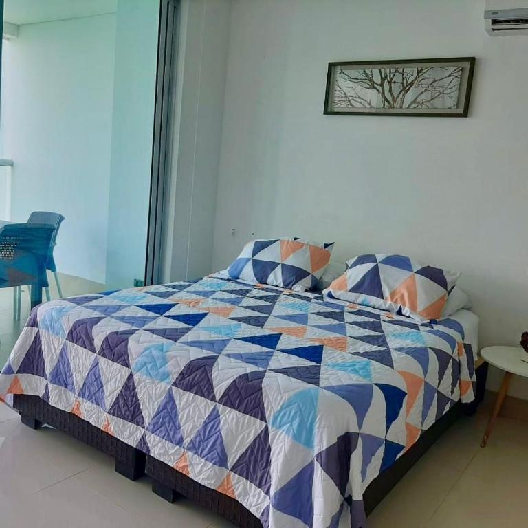 Palmetto Sunset con buena vista al mar Cartagena - Apartamento de 1 dormitorio con balcón y vistas al mar - 4