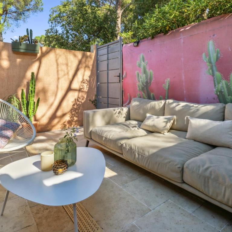 Le Mazet aux Cactus - Maison avec piscine partagée - Haus mit 2 Schlafzimmern - 1