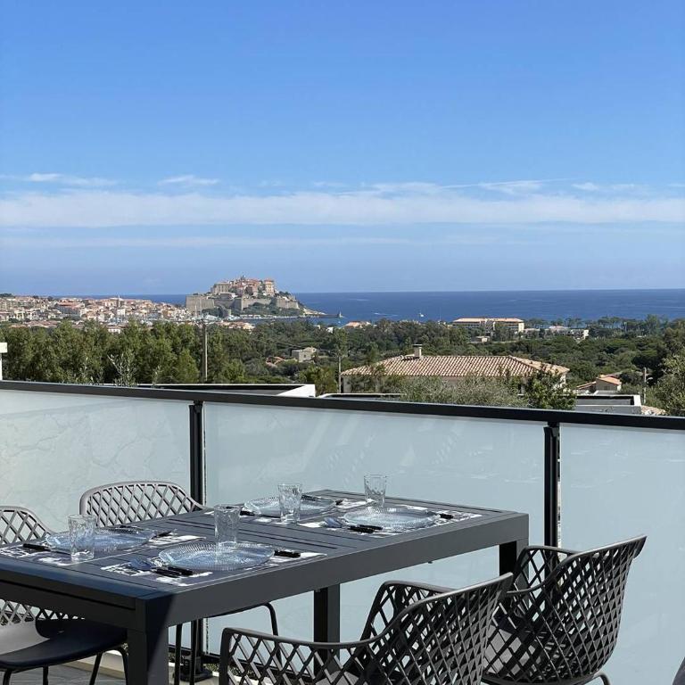 Magnifique T2 vue sur la baie de Calvi - One-Bedroom Apartment with Sea View and Terrace - 8
