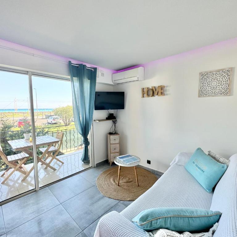 Le Cocon Marin , Vue mer , Clim , Parking , Piscine - Apartment mit 1 Schlafzimmer - 1