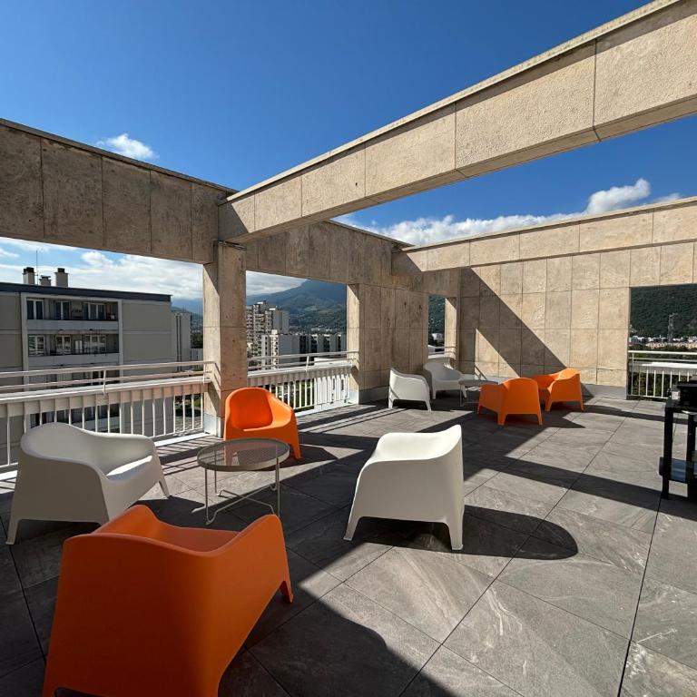 Penthouse, Terrasse vue Montagne - Appartement 3 Chambres - 5