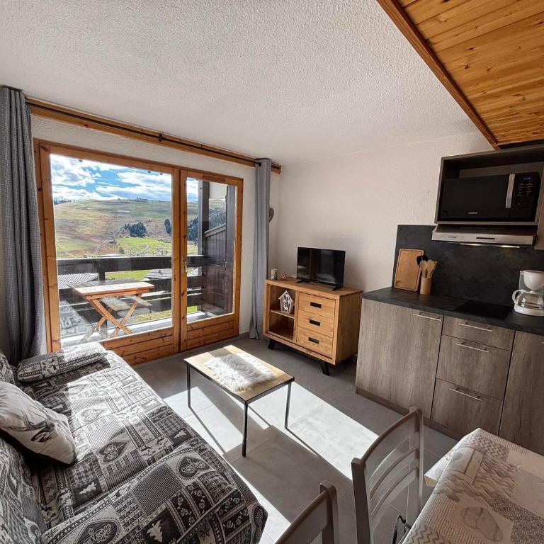 Studio cabine 4 pers, Les Saisies, animaux tolérés - FR-1-293-150 - Monolocale - 1