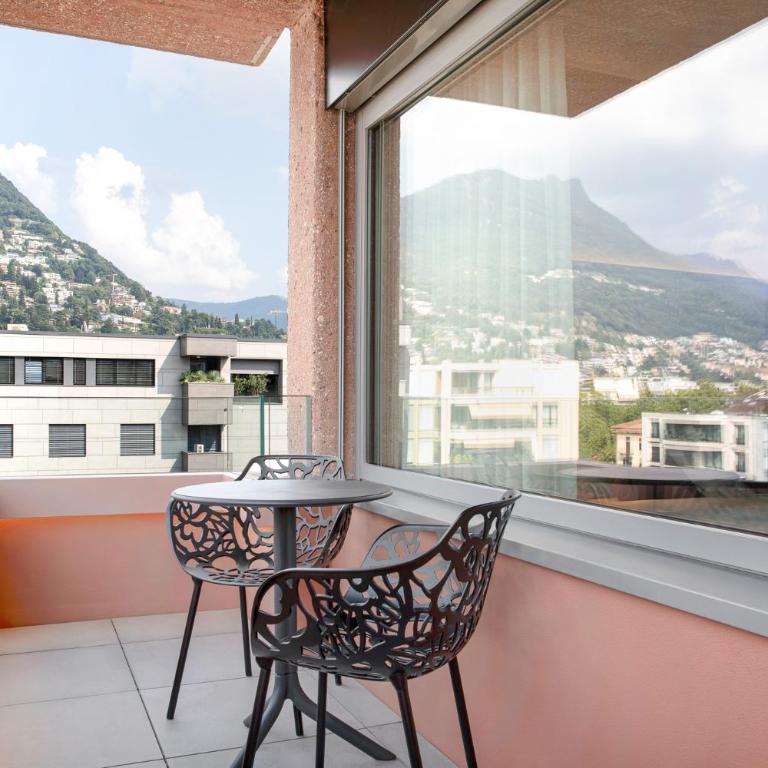 VISIONAPARTMENTS Lugano -self check-in - Appartamento con 1 Camera da Letto e Balcone - 5