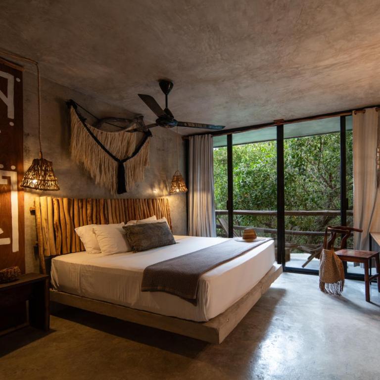 Casa Coyote Tulum - Habitación Deluxe con cama extragrande - 8