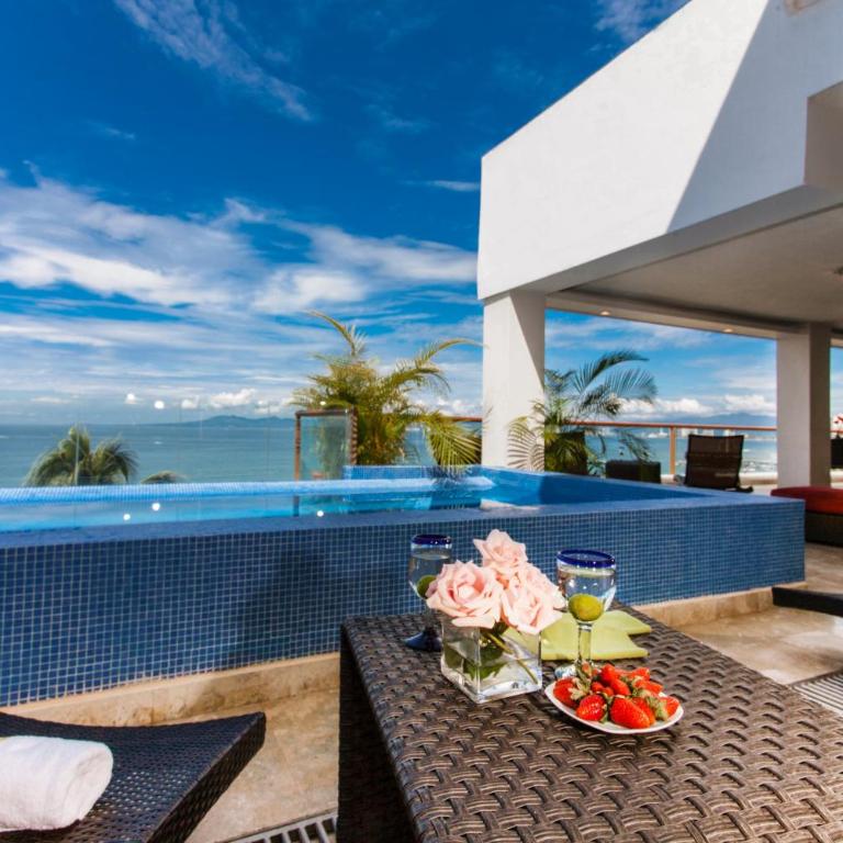 Vallarta Shores Beach Hotel - Suite de 3 dormitorios con piscina privada - 19