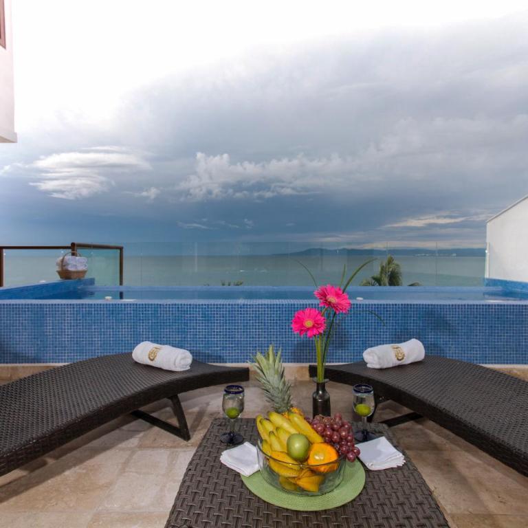 Vallarta Shores Beach Hotel - Suite de 3 dormitorios con piscina privada - 31