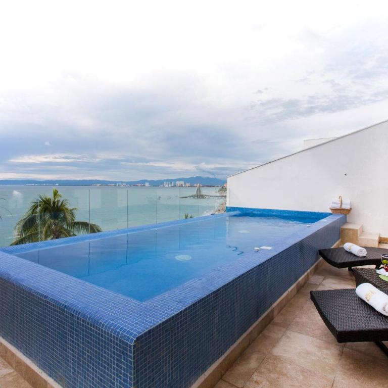 Vallarta Shores Beach Hotel - Suite de 3 dormitorios con piscina privada - 33