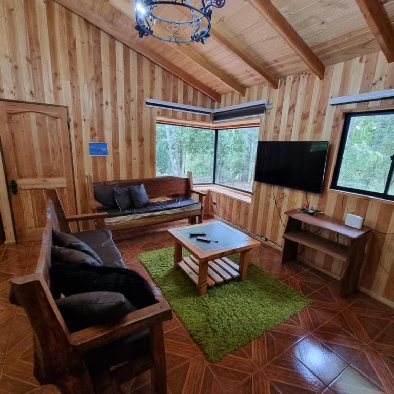 Cabañas Rusticas en Caburgua - Three-Bedroom Bungalow - 13