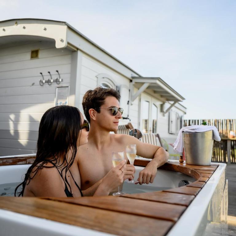 Lodge Sainte Helene Adult only - Roulotte Supérieure - Vue sur Lac - 14