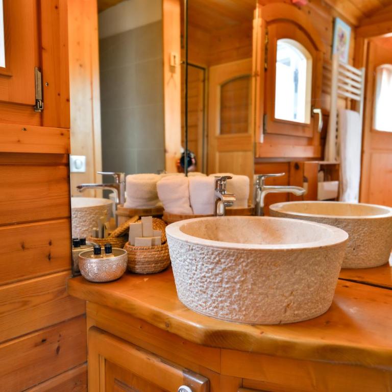 Lodge Sainte Helene Adult only - Roulotte Supérieure - Vue sur Lac - 18