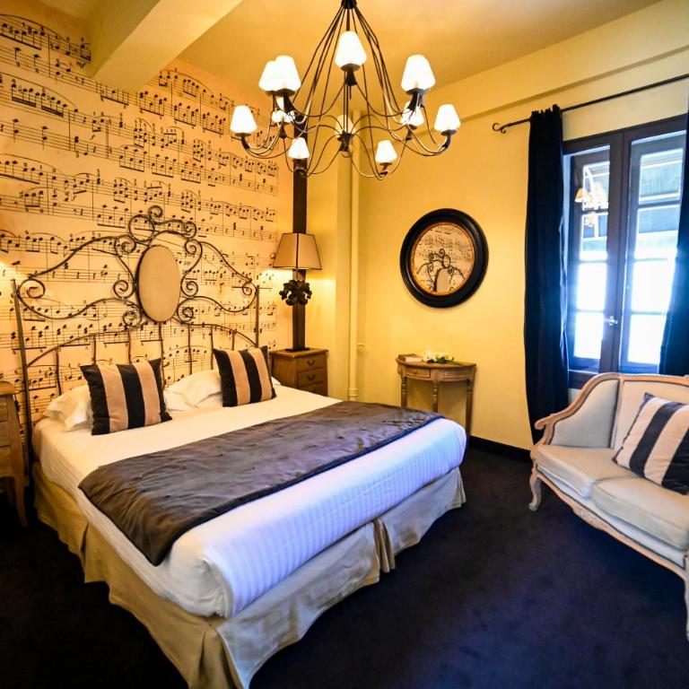 Hôtel Gounod - Chambre Double Supérieure avec Terrasse - 1