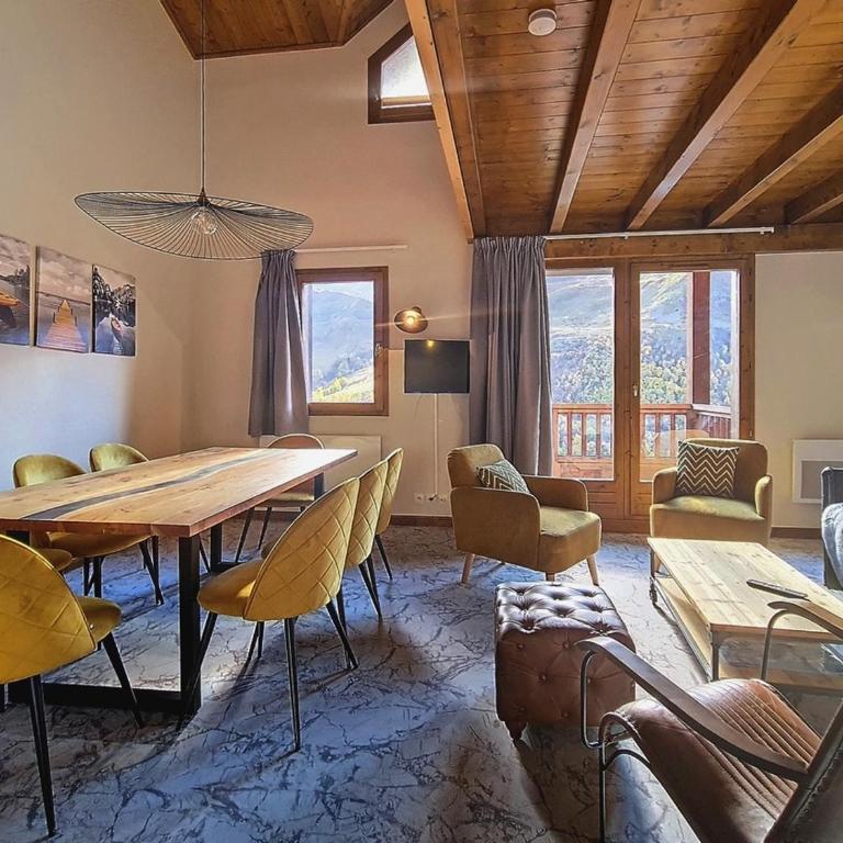 Appartement spacieux, proche pistes, balcon, 10 pers, sauna, hammam, WIFI - FR-1-344-747 - Appartement - 14