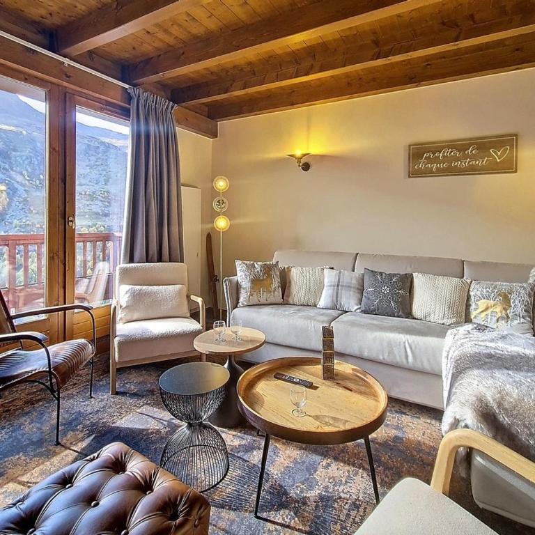 Appartement de standing proche des pistes avec balcon, sauna, hammam, WIFI - FR-1-344-790 - Appartement - 13
