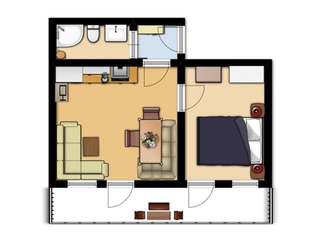 Haus Salzachblick - Apartment mit 2 Schlafzimmern und 2 Bädern - 22