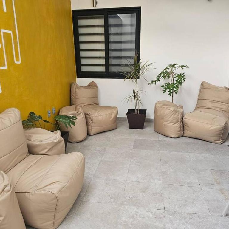 Depto Moderno 1BR gimnasio sauna jacuzzi y piscina rooftop - Apartamento de 1 dormitorio - 22