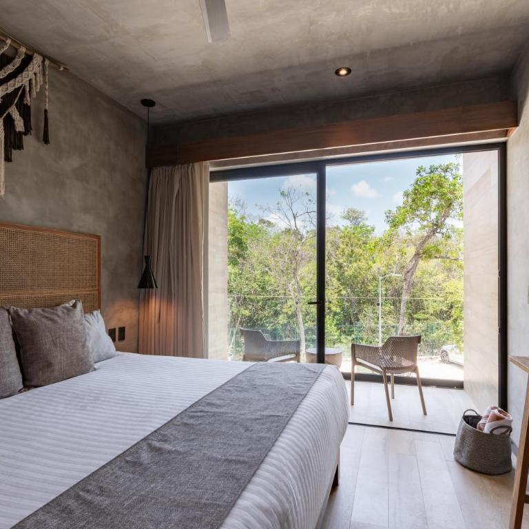 Luxury Studio with Rooftop Pool, Gym, Padel Court, Art Installations & Shopping - Estudio con balcón - 1