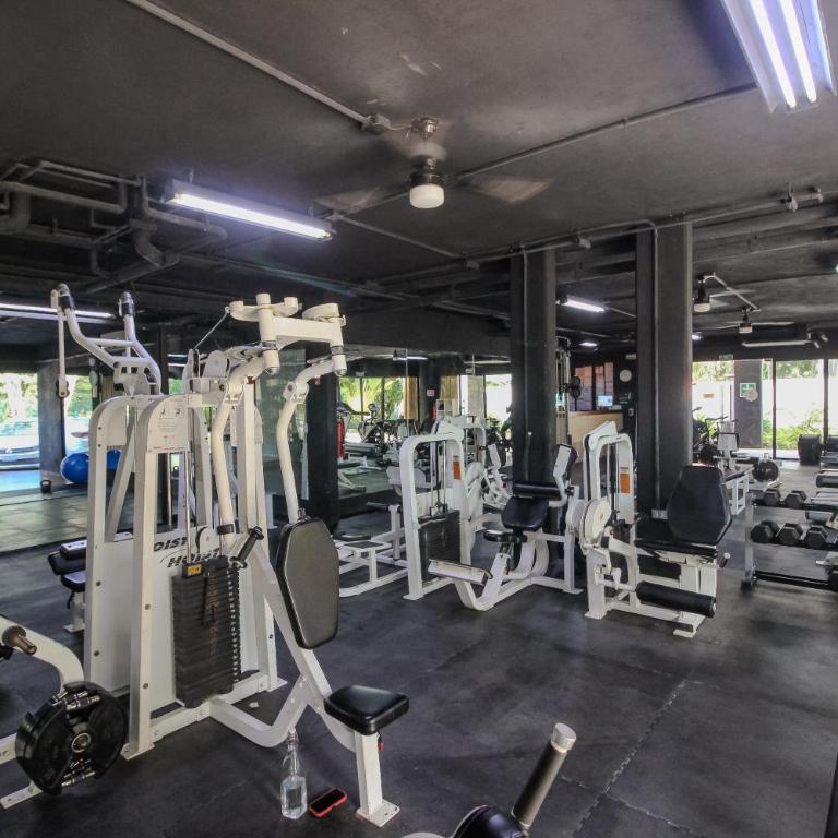 Luxury Studio with Rooftop Pool, Gym, Padel Court, Art Installations & Shopping - Estudio con balcón - 38
